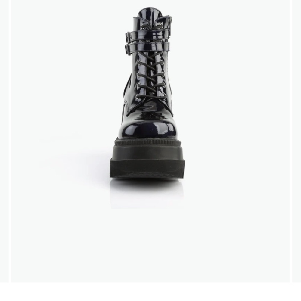 Demonia Black Hologram Boots - image 2